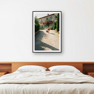 Sled Push Wall Art | Vintage Villa Drive Print | Retro Strength Conditioning Photo (Digital Download) image 2