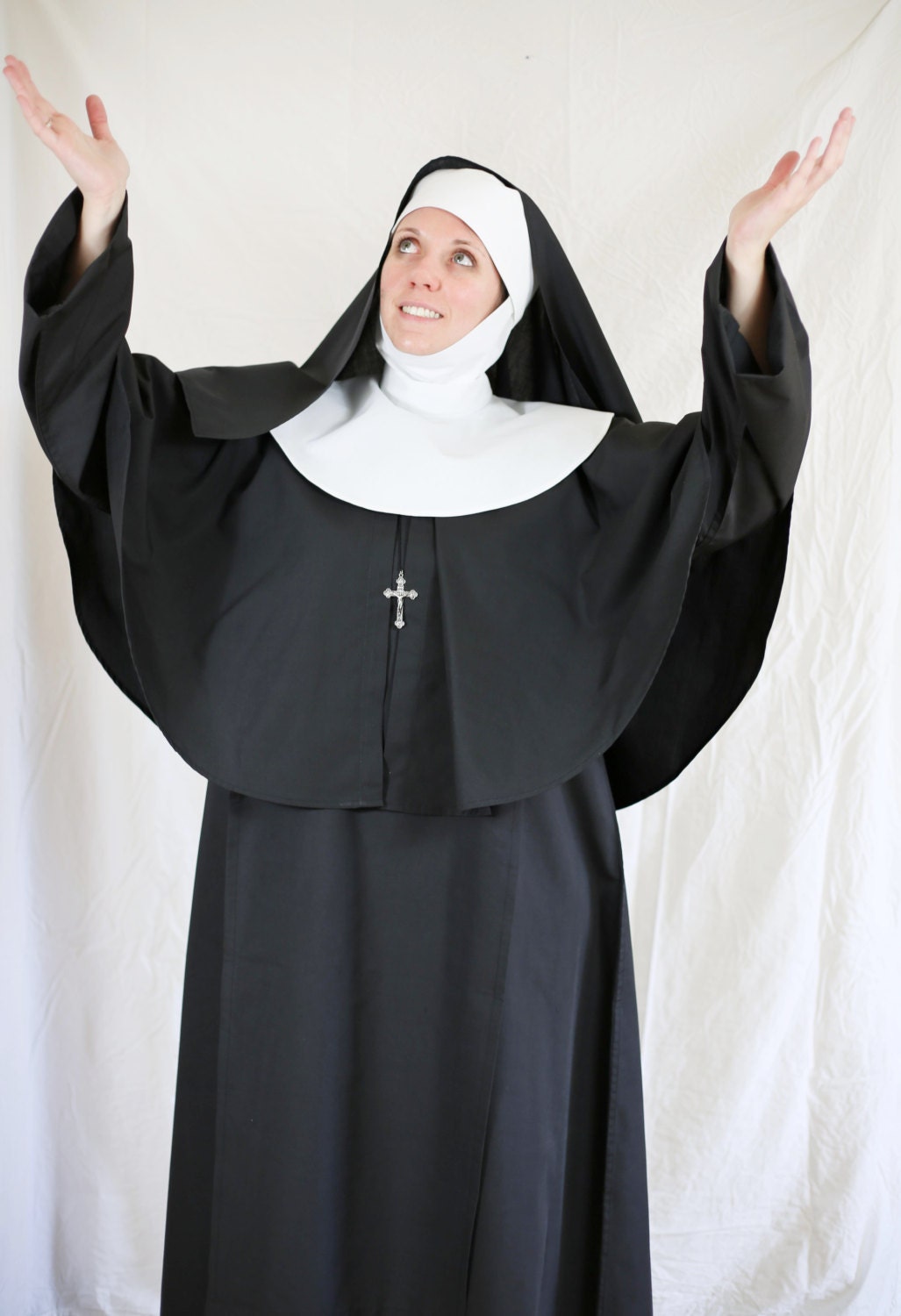 Authentic Looking 7piece Nun Costume Habit Etsy
