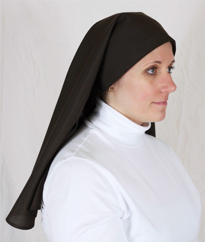 24 Inch Black Veil Catholic Nun Nuns Habit NEW Etsy