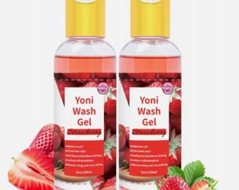 Yoni Wash, Intimate Gel - Soothing Herbal Formula for Daily Feminine Care - Perfect Gift for Self-Care Lovers