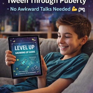 Boys Puberty Guide for Tweens | Confidence Workbook, Body Changes, Emotions, Growing Up Toolkit PDF