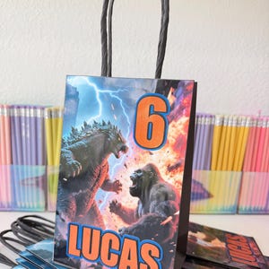 Personalized Party Favor Bag 8.2" x 5"