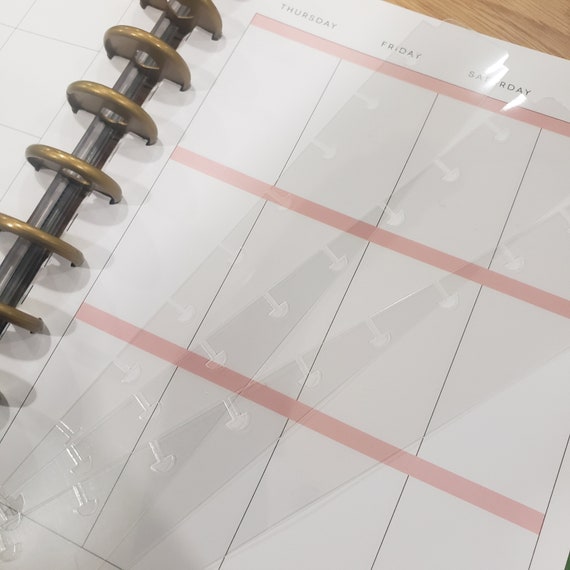 SET of 3 Classic Happy Planner Bookmarks Top Tab Etsy