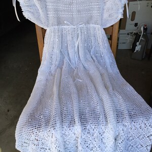 Crochet Cross Gown