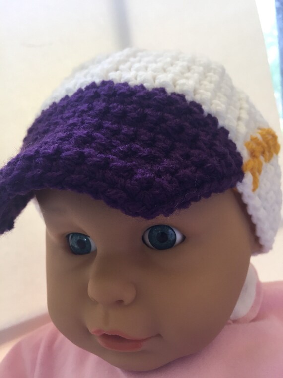 crochet baseball cap