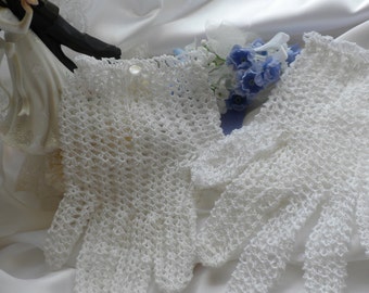 Crochet Gloves, White Crochet Gloves, Wedding Gloves, Ladies Gloves, Women's Gloves, Gloves Crochet, Lacy Gloves, Bridal Crochet Gloves