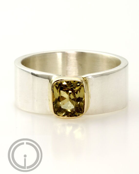 Items similar to Yellow Sapphire Engagement Ring 2012075 on Etsy