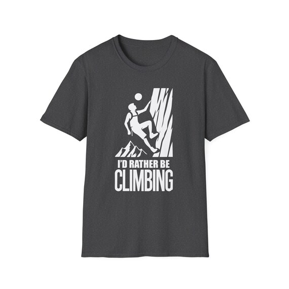 I'd Rather Be Rock Climbing Shirt I'd Rather Be Rock Climbing Shirt