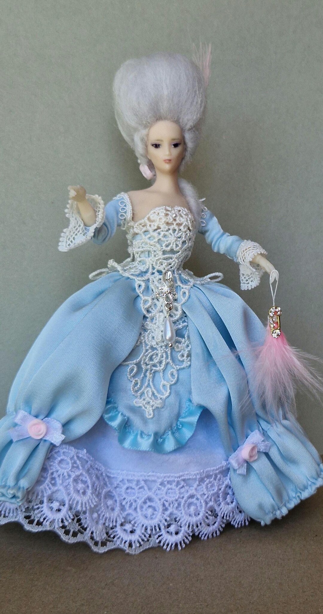 1/12 Miniature Doll, OOAK, Rococo, Luxurious Style - Etsy