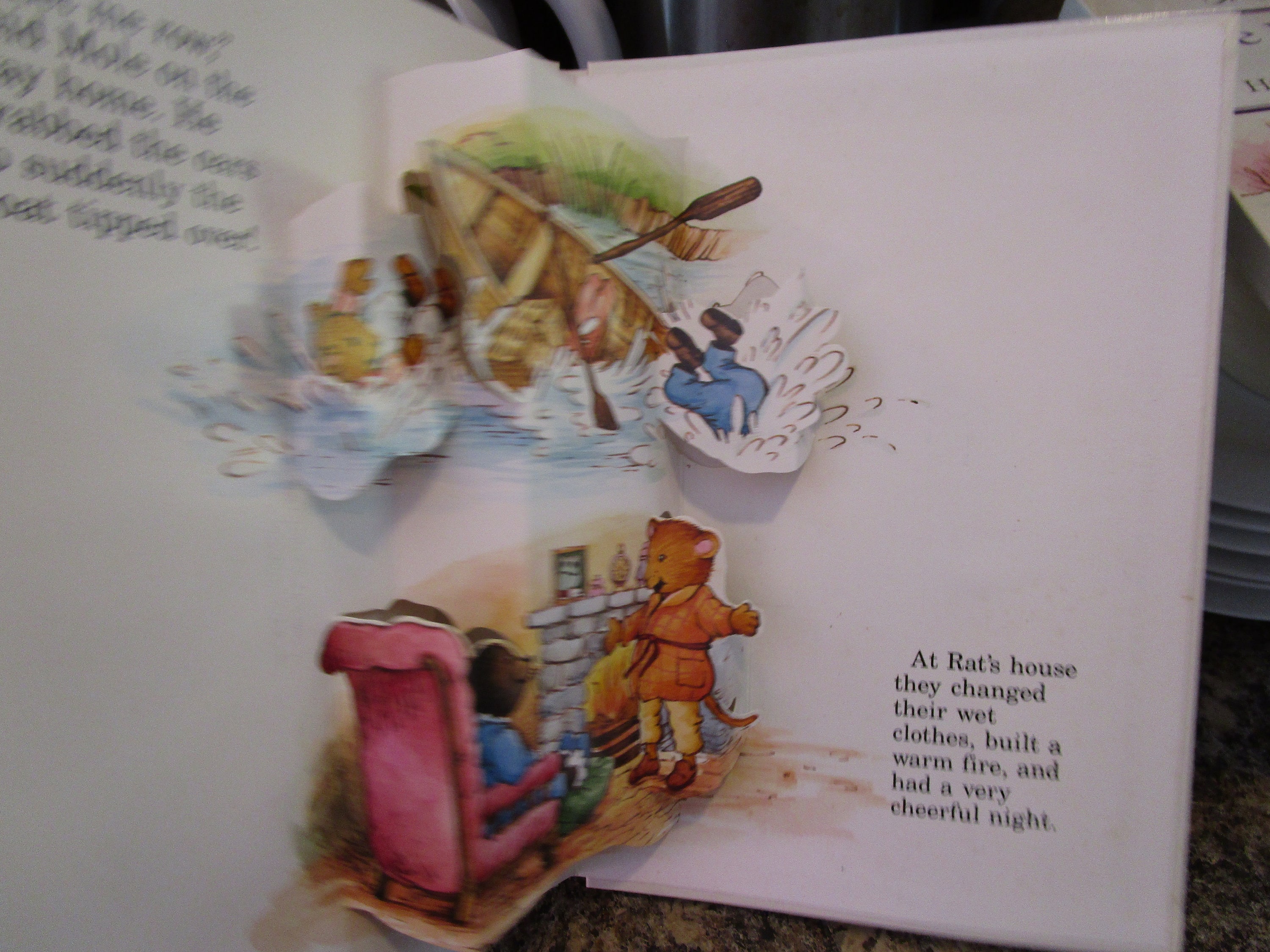 1988 the Wind in the Willows the River Bank A Pop up Book Treasury ...