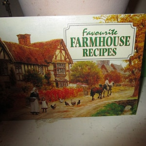 Favorite Farmhouse Recipes England Cookbook Compiled by Carole Gregory Illustrations by A.R. Quinton