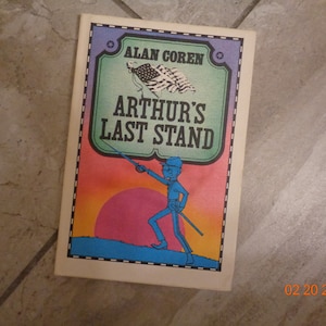 1977 Arthur&#39;s Last Stand by Alan Coren HB Weekly Reader Book