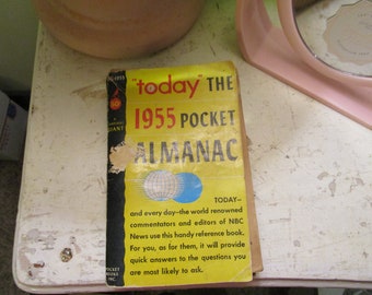 1955 Today The Pocket Almanac Book Pocket Books Inc