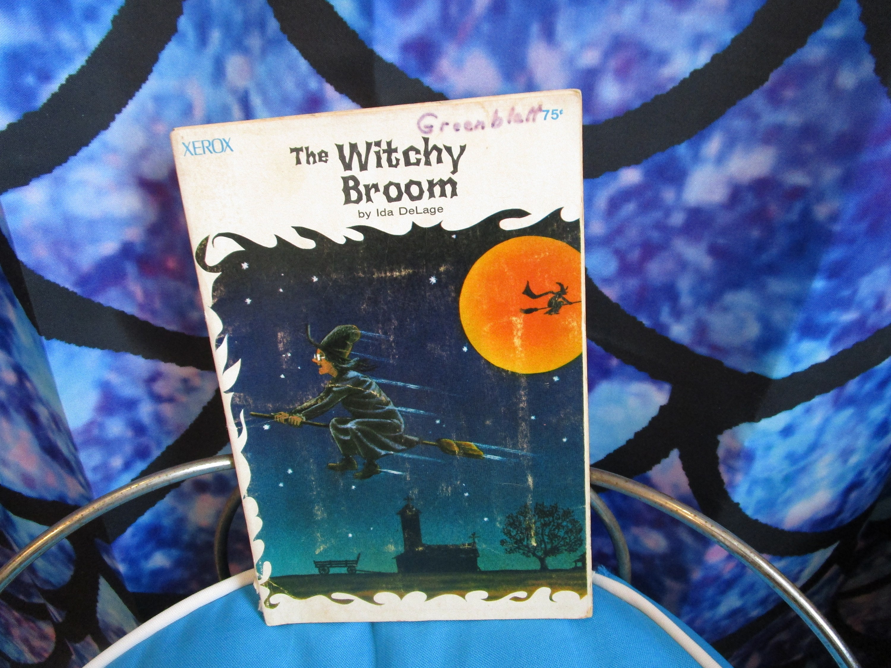 RARE 1969 the Witchy Broom by Ida Delage Xerox SC Book Pictures by