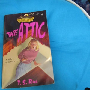 1993 Nightmare Inn The Attic By T.S. Rue SC Book Harper Paperbacks