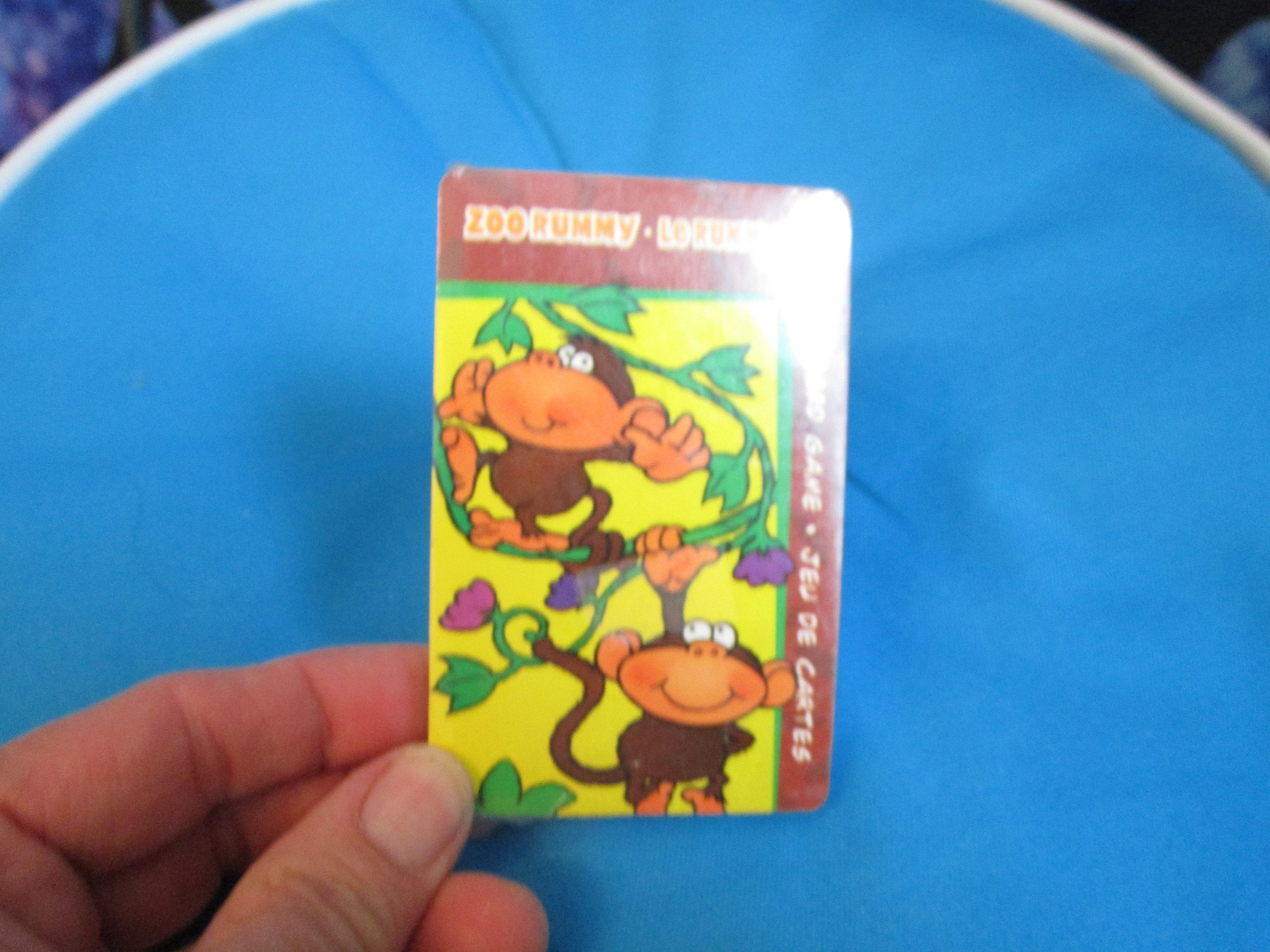 Hoyle 2000 Sealed Zoo Rummy Monkey Playing Cards Card Game - Etsy