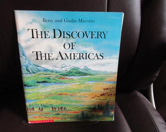 1992 The Discovery of The Americas by Betsy and Giulio Maestro Scholastic SC Book