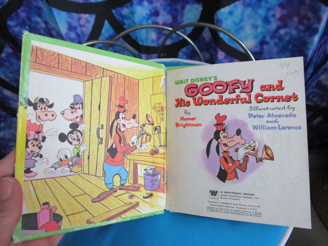 1964 Walt Disney's Goofy and His Wonderful Cornet A Tell A Tale