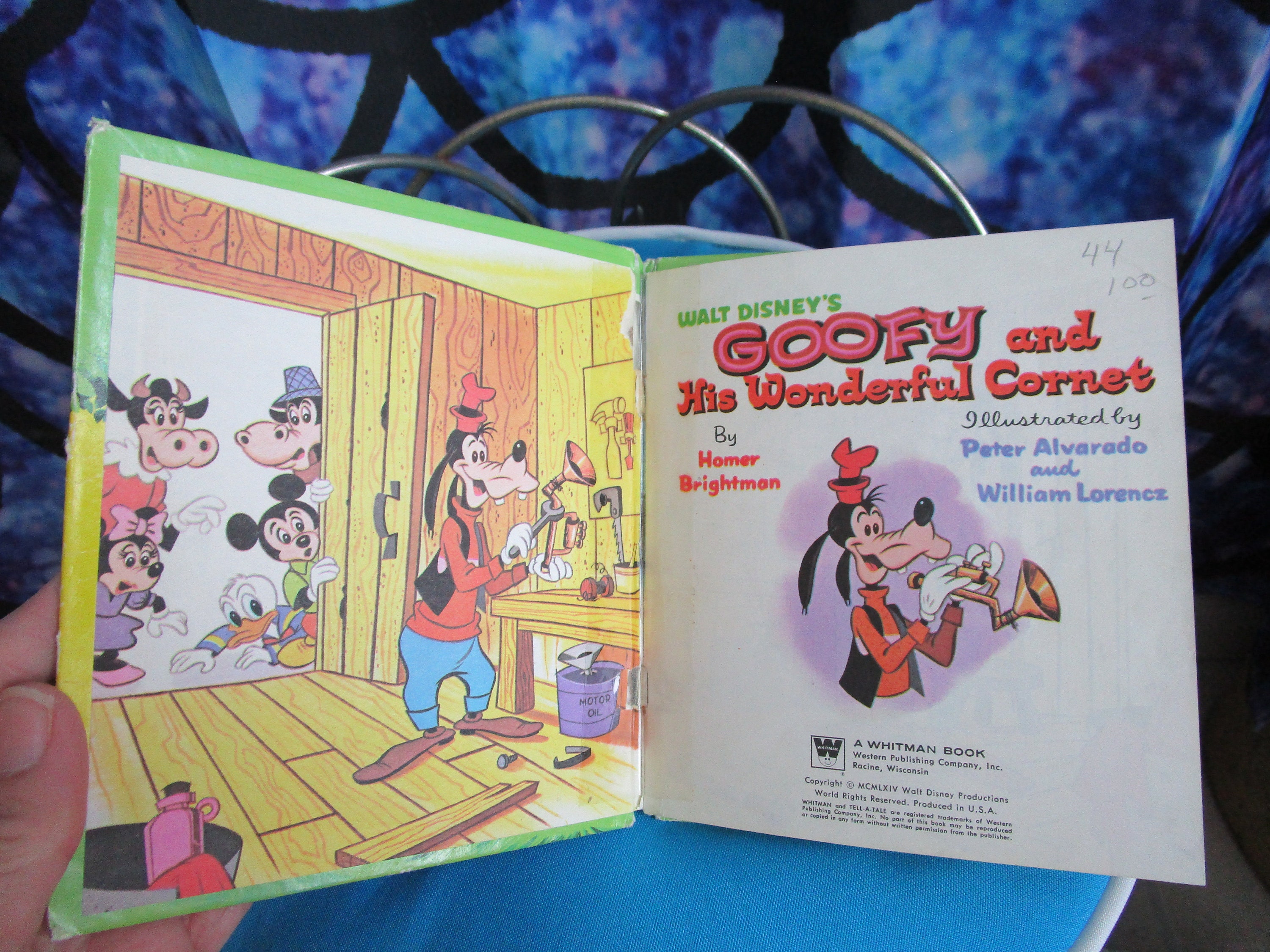 1964 Walt Disney's Goofy and His Wonderful Cornet A Tell A