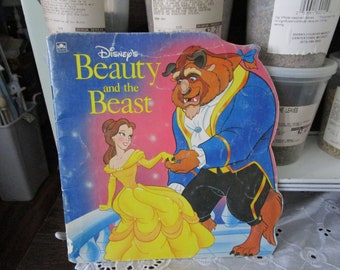 1992 Disneys Beauty and the Beast Golden Book Adapted by Rita Balducci Illustrated by John Kurtz and Jose Cardona
