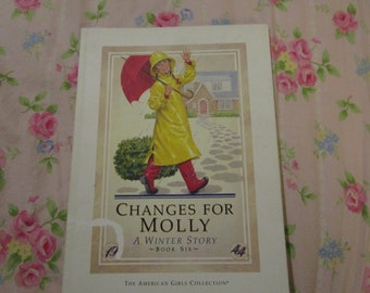1988 First Edition Changes for Molly A Winter Story Book Six The American Girls Collection Pleasant Company
