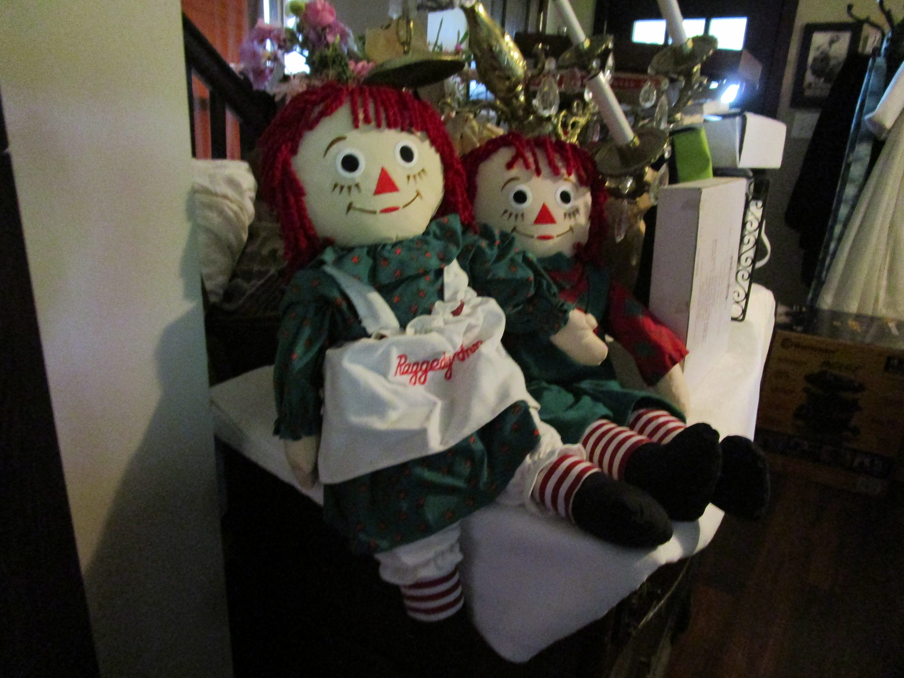 1998 Set of 2 Dolls. Snowden Raggedy Ann and Raggedy Andy - Etsy