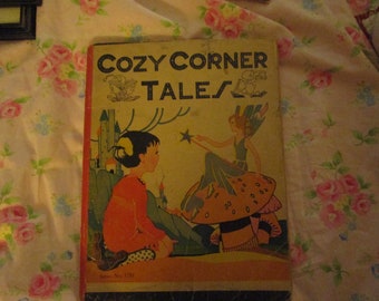 1931 Cozy Corner Tales Series No 1250 SC Book Alice in Wonderland, Cinderella +