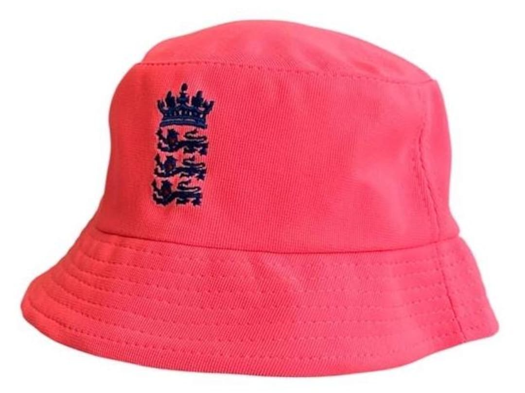 Pink Bucket Hat for T20, One Day or Tests England Cricket Lions