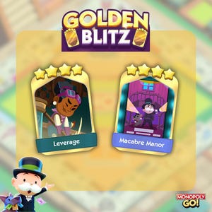 Effet de levier Golden Blitz 5 et manoir macabre (veuillez lire la description et livraison rapide)