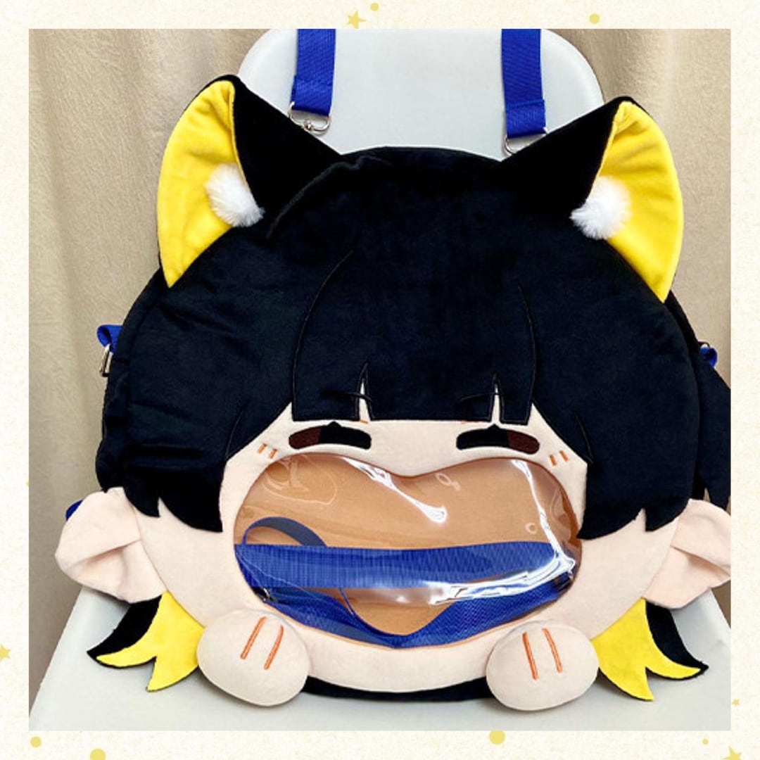 Blue Lock Bachira Meguru Cat Ear Ita Bag ,plush Backpack - Etsy