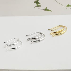 S925 sterling silver colored zircon stud earrings DIY handmade round bead earrings simple and fashionable ins style earrings accessories