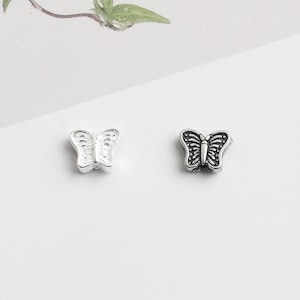 S925 sterling silver Thai silver Ruyi Chinese knot bead spacer accessories handmade DIY braided rope beaded crystal bracelet loose beads