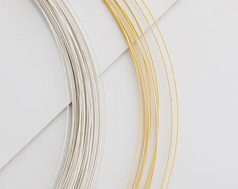 Filo In Argento Sterling 925 Per Gioielli - Sezione Rotonda 0,4mm (Calibro 26), Lunghezza 1 Metro - Foto 14