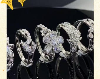 Anillo de compromiso Love and Deepspace, anillos de boda de Sylus Zayne, Rafayel, Xavier y Caleb