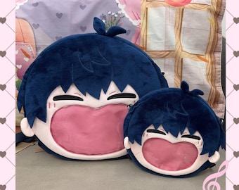 Blue Lock Isagi Yoichi Plush Ita Bag,Anime Character Backpack