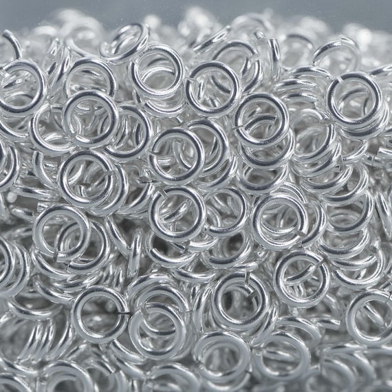 S925,Sterling Silver open Jump Ring ,Open jump ring accessories,Premium  Quality Jewelry Clasps,Round Sterling Silver Jump Rings