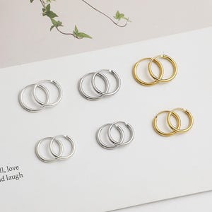 S925 sterling silver colored zircon stud earrings DIY handmade round bead earrings simple and fashionable ins style earrings accessories