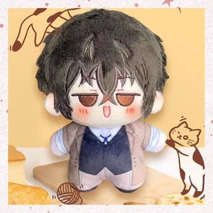 Bungo Stray Dogs Osamu Dazai 10cm plush doll image 4
