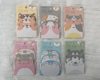Animal Post-It/Sticky Notes