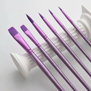 Conjunto de pincéis de nylon premium para pintura por números, detalhes, linhas finas, áreas grandes, kit de pincéis artísticos para presente, pintura, tinta acrílica, tinta aquarela
