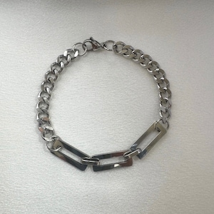 Link Chain Bracelet for Men Women Streetwear Punk Hip Hop Unisex Style