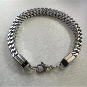 Link Chain Bracelet for Men Women Streetwear Punk Hip Hop Unisex Style