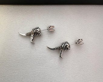 Boucles D'oreilles étoiles Minuscules - Argentées - Style Hip Hop Unisexe - Neuves