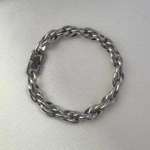 Link Chain Bracelet for Men Women Streetwear Punk Hip Hop Unisex Style