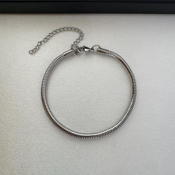 Adjustable Snake Bone Chain Bracelet for Men Women - Etsy Adjustable Snake Bone Chain Bracelet for Men Women - Etsy