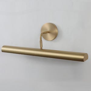 24 Inch Modern Brass Picture Light Brass Wall Light for Paintings Vintage Brass Art Display Light for Wall