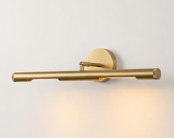24 Inch Brass Art Display Light - Modern Picture Light