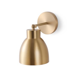 Modern Brass Wall Sconce Adjustable Brass Vanity Light Brass Kitchen Sconce Wall Light Fixture