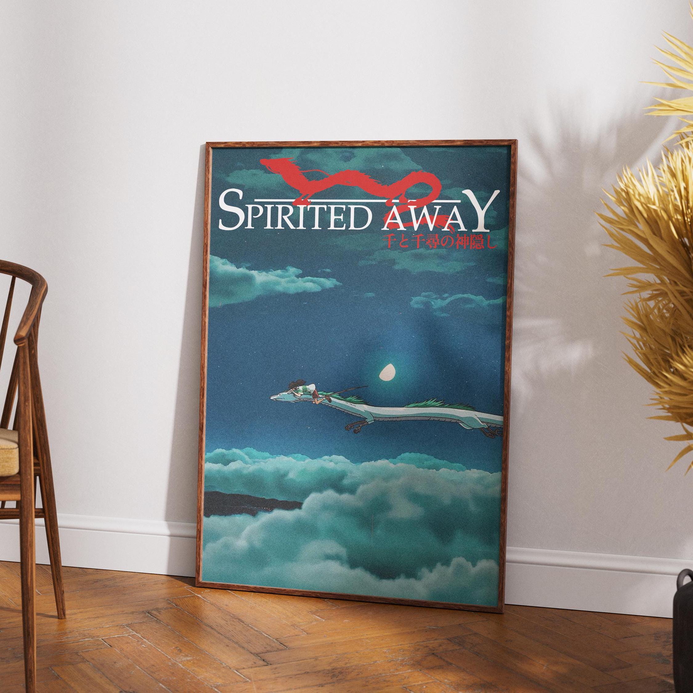 Spirited Away Poster Digital Download Studio Ghibli Wall Art