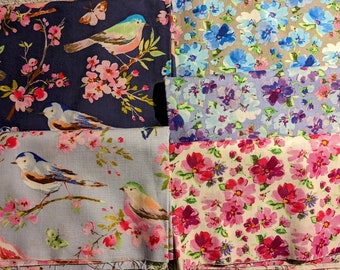 Sale!  1 1/4 yards Serendipity of Windham Fabrics OOP - HTF   READ Description. These are stored fabric, clean but may need airing out